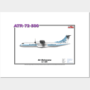 Avions de Transport Régional 72-500 - Air Botswana (Art Print) Posters and Art